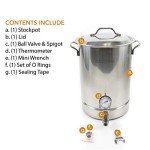 GasOne 30.5L Stainless Steel Home Brewing Kit