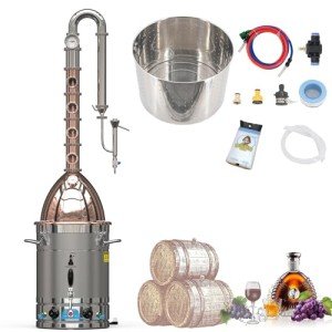 HOOLOO 110V Home Distillery Kit for Spirits