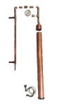 DIY Copper Moonshine Distillation Kit with Keg