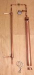 DIY Copper Moonshine Distillation Kit with Keg