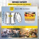 VEVOR 50L Home Alcohol Distiller Kit
