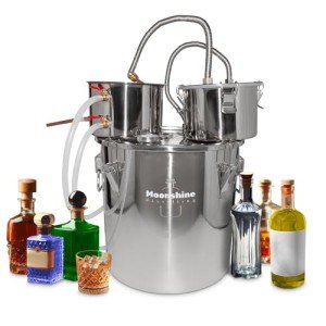 Stainless Steel 5 Gallon Moonshine Distilling Kit