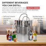 Stainless Steel 5 Gallon Moonshine Distilling Kit