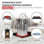 Stainless Steel 5 Gallon Moonshine Distilling Kit
