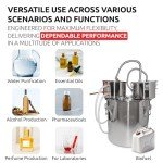 Stainless Steel 5 Gallon Moonshine Distilling Kit