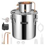 VIVOHOME 8 Gal Home Distillery Kit with Thermometer