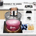 VIVOHOME 8 Gal Home Distillery Kit with Thermometer
