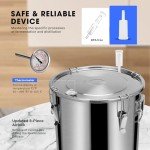 VIVOHOME 8 Gal Home Distillery Kit with Thermometer