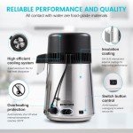 1 Gallon Stainless Steel Water Distiller for Home