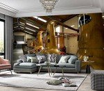 Scottish Whiskey Distillery Peel & Stick Wallpaper