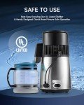 Home Water Distiller with Glass Container, 4L