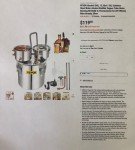 13 Gallon Stainless Steel Alcohol Distillation Kit
