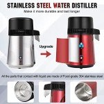 4L Stainless Steel Water Distiller for Home