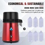 4L Stainless Steel Water Distiller for Home