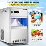VEVOR 55LBS/24H Stainless Steel Ice Maker
