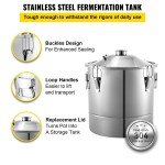 VEVOR 50L Stainless Steel Alcohol Distillation Kit