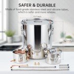 Stainless Steel 50L Distillery Kit for Home Brewing