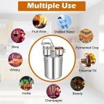 9.6 Gal Distillery Kit with 3 Pots & Pump