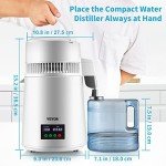 VEVOR 1.1 Gallon Water Distiller Machine