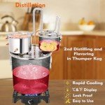 Complete 8 GAL Copper Distillery Kit with Accessories