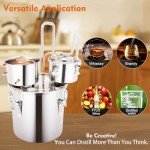 Complete 8 GAL Copper Distillery Kit with Accessories