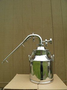5-Gallon Stainless Steel Pot Still Kit