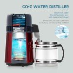 Stainless Steel 4L Water Distiller for Home