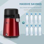 Stainless Steel 4L Water Distiller for Home