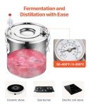 VEVOR 50L Stainless Steel Dual Condenser Distillery Kit