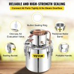 VEVOR 13.2Gal Home Distillation Kit with Pump