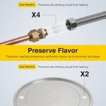 Seeutek 50L Alcohol Distiller Kit with Pump