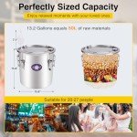 Seeutek 50L Alcohol Distiller Kit with Pump