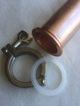 Copper Ferrule & Tri Clamp Keg Still Adapter Kit