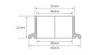 Copper Ferrule & Tri Clamp Keg Still Adapter Kit
