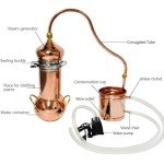 Copper Moonshine Still - 2L/3L Home Distillery Kit