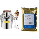 Stainless Steel 9.6Gal Distillery Kit for DIY Spirits