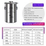 Diboshi 115L Stainless Steel Fermenter Kit