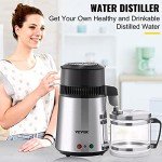 Mophorn 4L Stainless Steel Water Distiller Machine