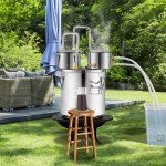 3Gal Moonshine Still Distillery Kit with Thumper Keg