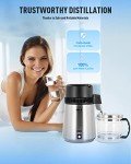 Stainless Steel Countertop Water Distillation Kit