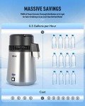 Stainless Steel Countertop Water Distillation Kit