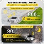 VEVOR 24-Pack Solar Driveway Lights - White