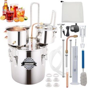 8 Gallon Alcohol Distillery Kit with Copper Tube
