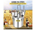 VEVOR 50L Water Alcohol Distiller Brewing Kit