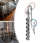 4" Stainless Steel Moonshine Still with Copper Plates