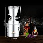 VEVOR 13 Gal Alcohol Distiller Kit with Thermometer