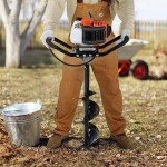 Gas Powered Post Hole Digger with 8" Auger