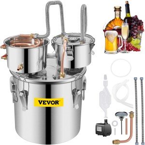 VEVOR Moonshine Still Distilling Kit (3 to 13.2 Gal)