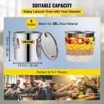 VEVOR Moonshine Still Distilling Kit (3 to 13.2 Gal)