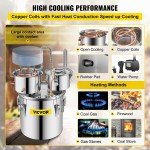 VEVOR Moonshine Still Distilling Kit (3 to 13.2 Gal)